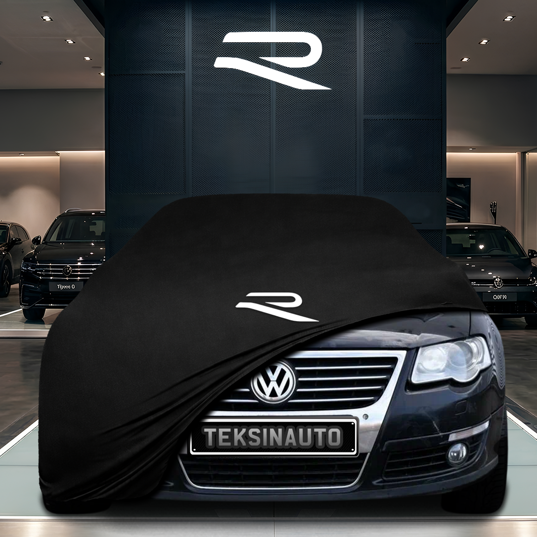 Volkswagen Passat B6 Sedan (2005-2010) Custom Fit Indoor Car Cover Soft Stretch Black Gray Blue Red Dust Protection Garage Cover Laser Cut + Bag