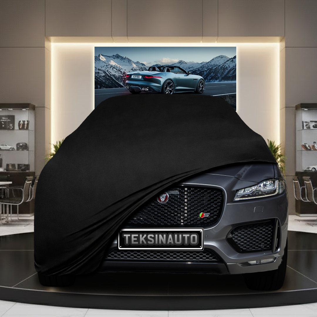 Jaguar F-PACE Custom Fit Indoor Car Cover Soft Stretch Black Gray Blue Red Dust Protection Garage Cover Laser Cut + Bag
