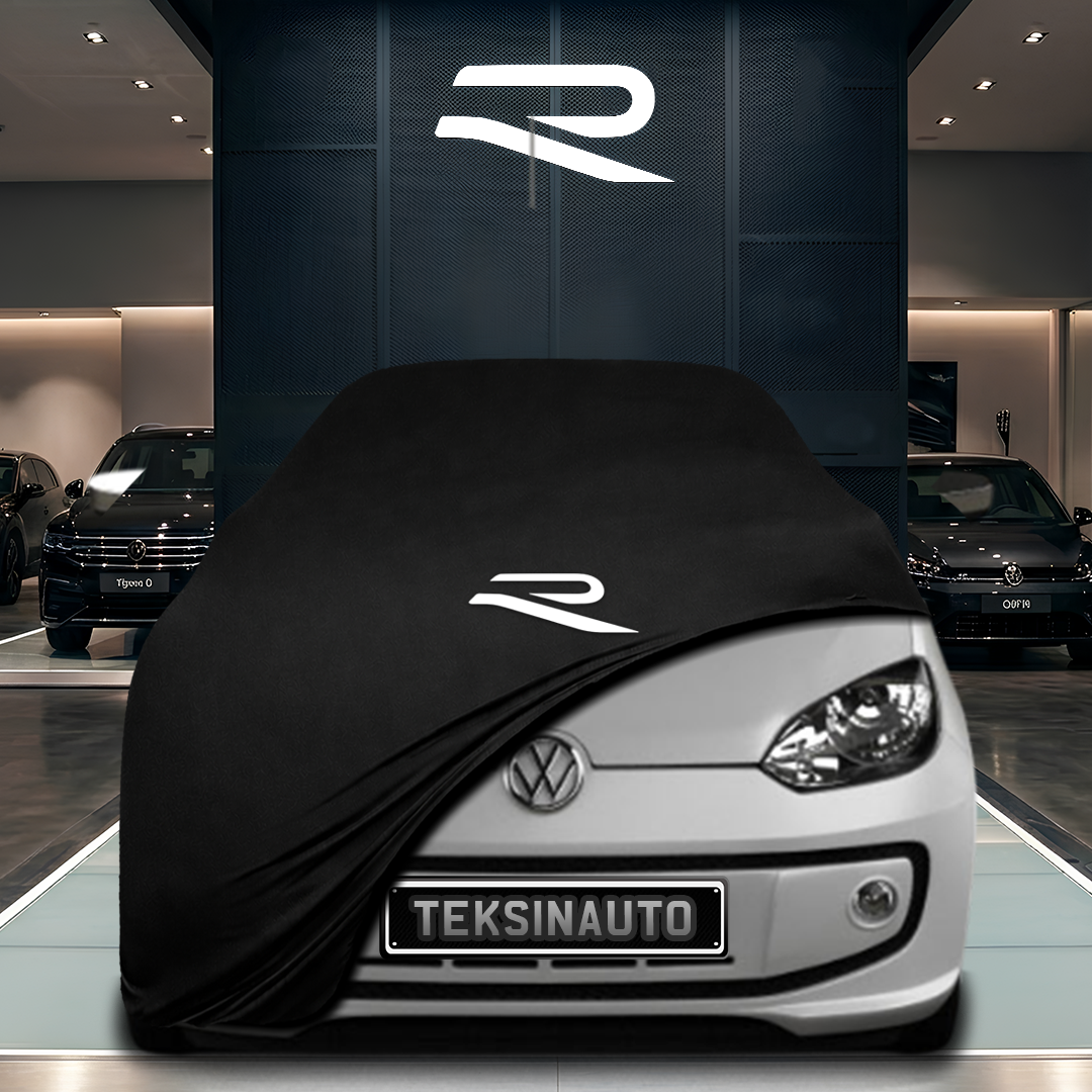 Volkswagen UP Custom Fit Indoor Car Cover Soft Stretch Black Gray Blue Red Dust Protection Garage Cover Laser Cut + Bag