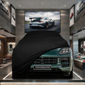 PORSCHE CAYENNE 3 2023- Custom Fit Indoor Car Cover Soft Stretch Black Gray Blue Red Dust Protection Garage Cover Laser Cut + Bag
