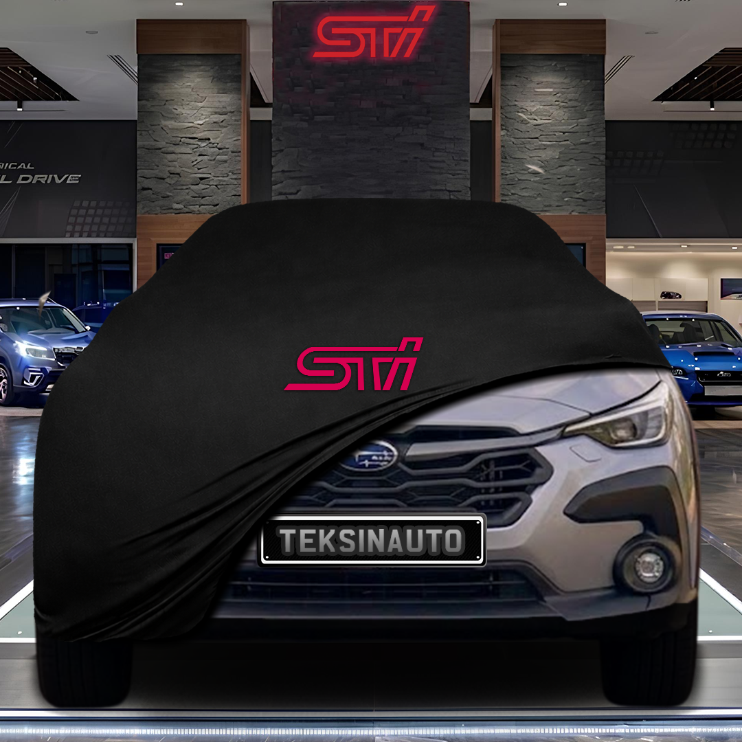 Subaru Crosstrek XV 3 (2024 -  Custom Fit Indoor Car Cover Soft Stretch Black Gray Blue Red Dust Protection Garage Cover Laser Cut + Bag