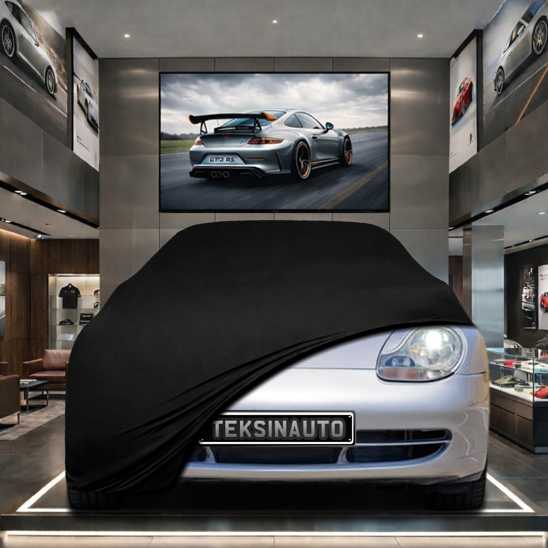 PORSCHE 911 996 2000-2006 Custom Fit Indoor Car Cover Soft Stretch Black Gray Blue Red Dust Protection Garage Cover Laser Cut + Bag