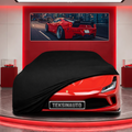 Ferrari F8 Custom Fit Indoor Car Cover Soft Stretch Black Gray Blue Red Dust Protection Garage Cover Laser Cut + Bag