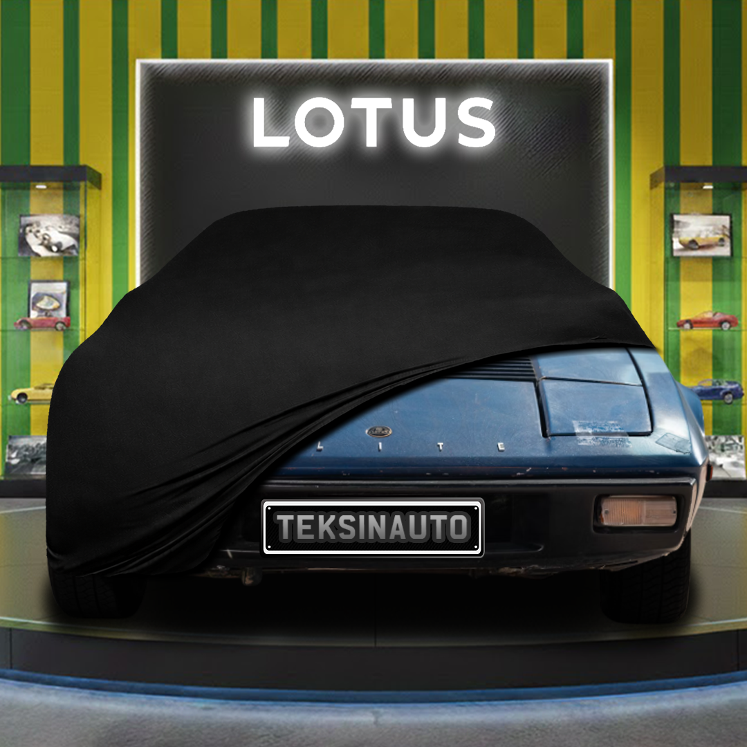 Lotus Elite (1974-1982) Custom Fit Indoor Car Cover Soft Stretch Black Gray Blue Red Dust Protection Garage Cover Laser Cut + Bag