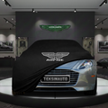 ASTON MARTİN RAPİDE E 2019-2020 Custom Fit Indoor Car Cover Soft Stretch Black Gray Blue Red Dust Protection Garage Cover Laser Cut + Bag