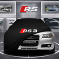AUDİ A3 8P Custom Fit Indoor Car Cover Soft Stretch Black Gray Blue Red Dust Protection Garage Cover Laser Cut + Bag