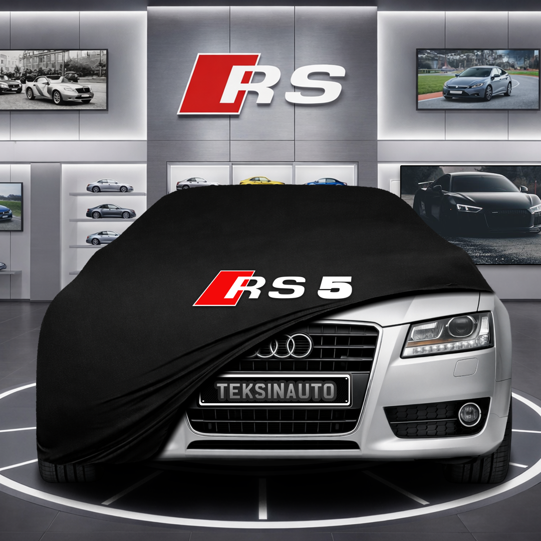 AUDİ A5 8TA SPORTBACK 2009-2011 Custom Fit Indoor Car Cover Soft Stretch Black Gray Blue Red Dust Protection Garage Cover Laser Cut + Bag