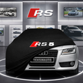 AUDİ A5 8TA SPORTBACK 2009-2011 Custom Fit Indoor Car Cover Soft Stretch Black Gray Blue Red Dust Protection Garage Cover Laser Cut + Bag
