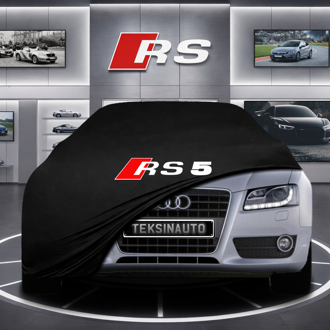 AUDİ A5 8T3 2007-2011 Custom Fit Indoor Car Cover Soft Stretch Black Gray Blue Red Dust Protection Garage Cover Laser Cut + Bag