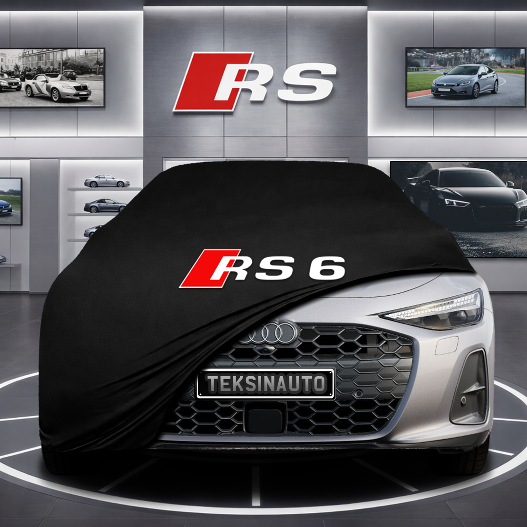 AUDİ A6 AVANT E-TRON GH 2024- Custom Fit Indoor Car Cover Soft Stretch Black Gray Blue Red Dust Protection Garage Cover Laser Cut + Bag