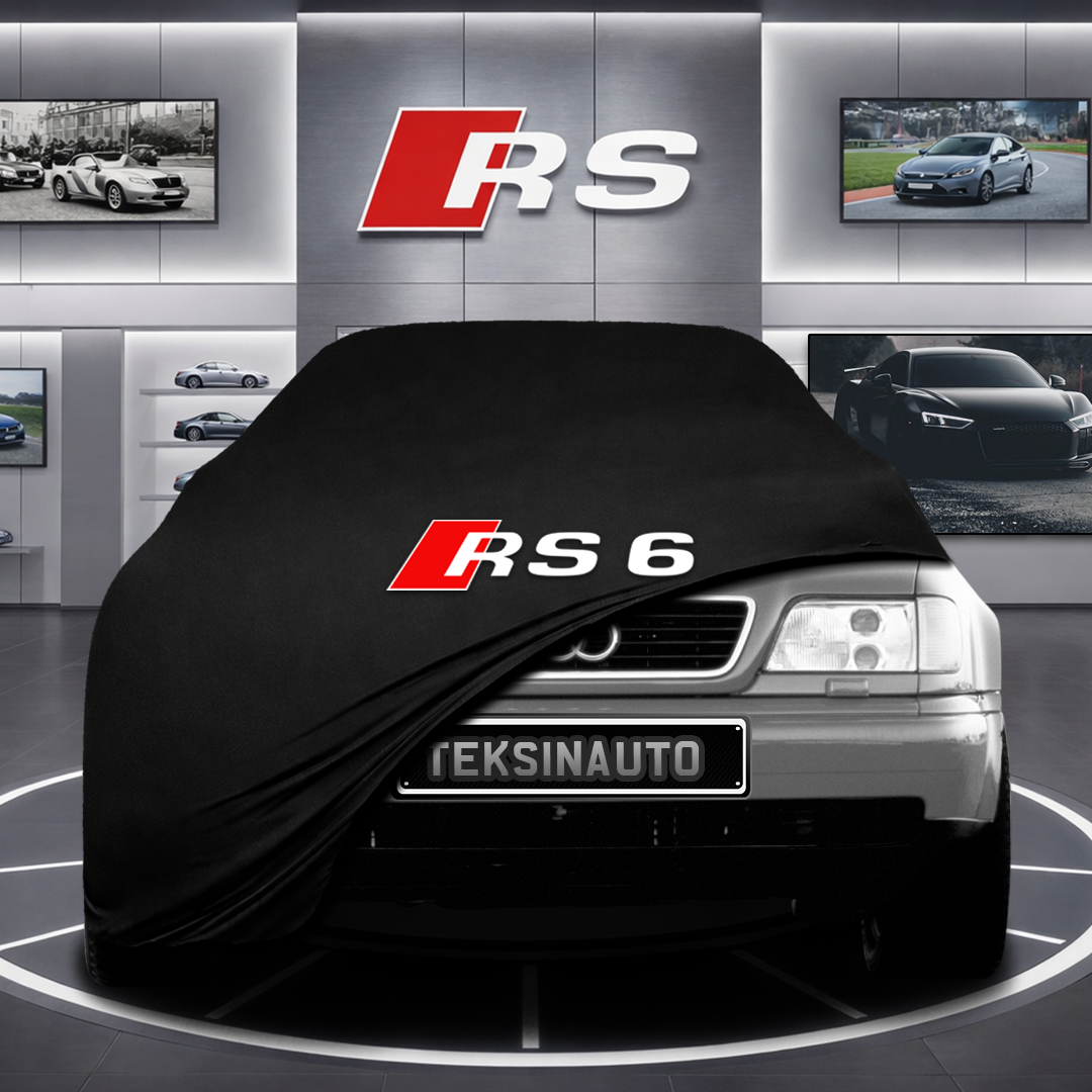 AUDİ A6 C4 Custom Fit Indoor Car Cover Soft Stretch Black Gray Blue Red Dust Protection Garage Cover Laser Cut + Bag