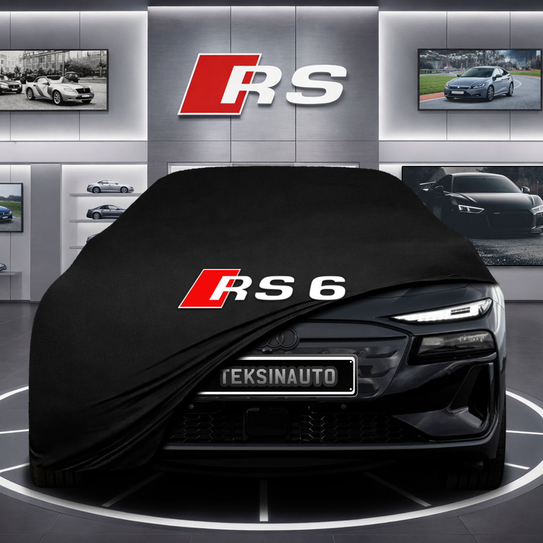 AUDİ A6 SPORTBACK E-TRON GH 2024- Custom Fit Indoor Car Cover Soft Stretch Black Gray Blue Red Dust Protection Garage Cover Laser Cut + Bag