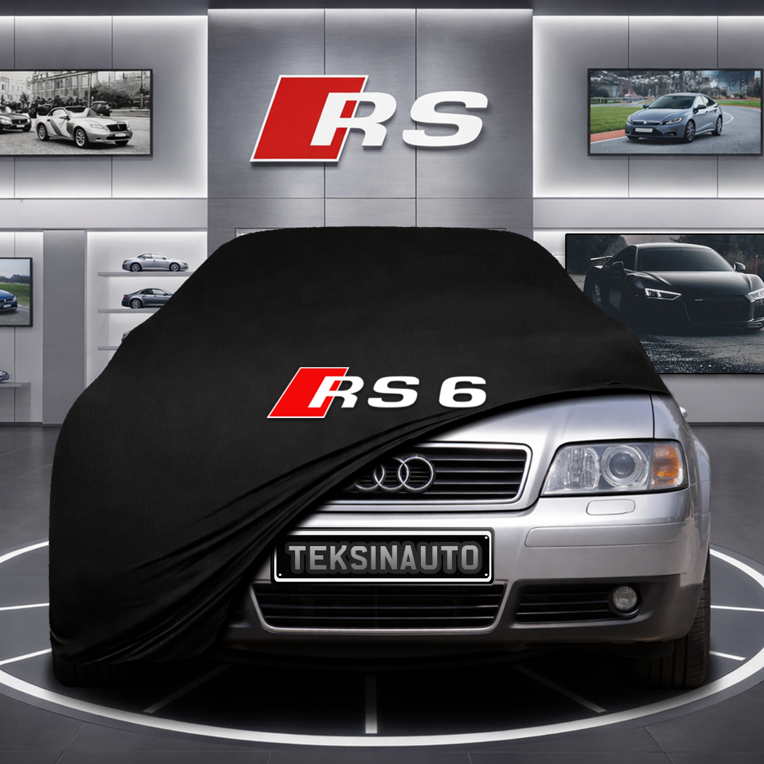 AUDİ A6 C5 Custom Fit Indoor Car Cover Soft Stretch Black Gray Blue Red Dust Protection Garage Cover Laser Cut + Bag