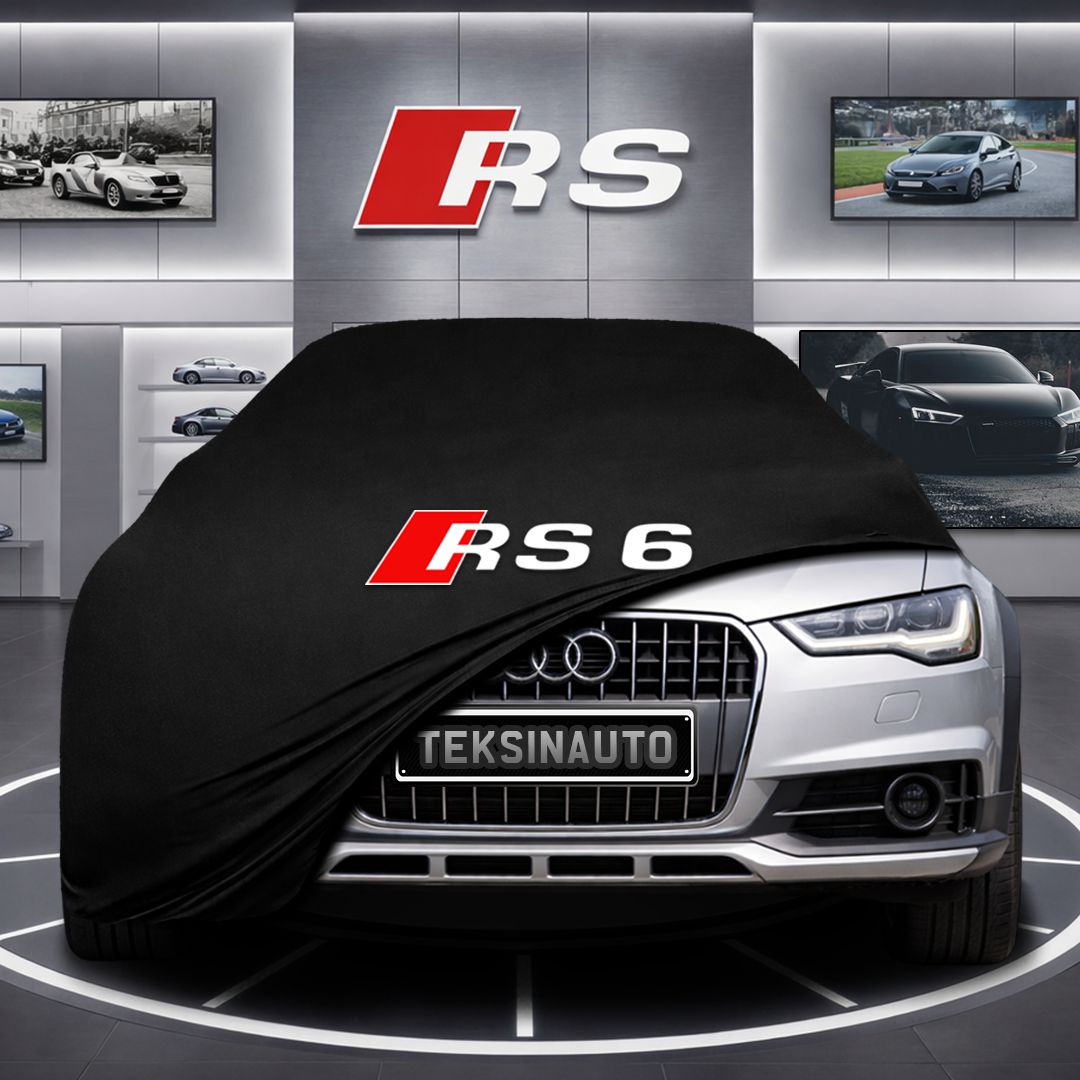 AUDİ A6 C7 Custom Fit Indoor Car Cover Soft Stretch Black Gray Blue Red Dust Protection Garage Cover Laser Cut + Bag