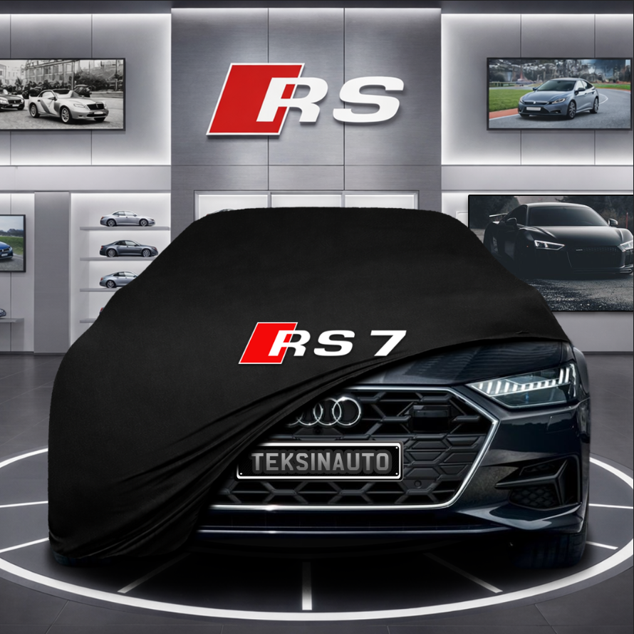 AUDİ A7 C8 Custom Fit Indoor Car Cover Soft Stretch Black Gray Blue Red Dust Protection Garage Cover Laser Cut + Bag