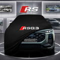 AUDİ Q3 FJ Custom Fit Indoor Car Cover Soft Stretch Black Gray Blue Red Dust Protection Garage Cover Laser Cut + Bag