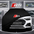 AUDİ A1 ALLSTREET 2022- Custom Fit Indoor Car Cover Soft Stretch Black Gray Blue Red Dust Protection Garage Cover Laser Cut + Bag
