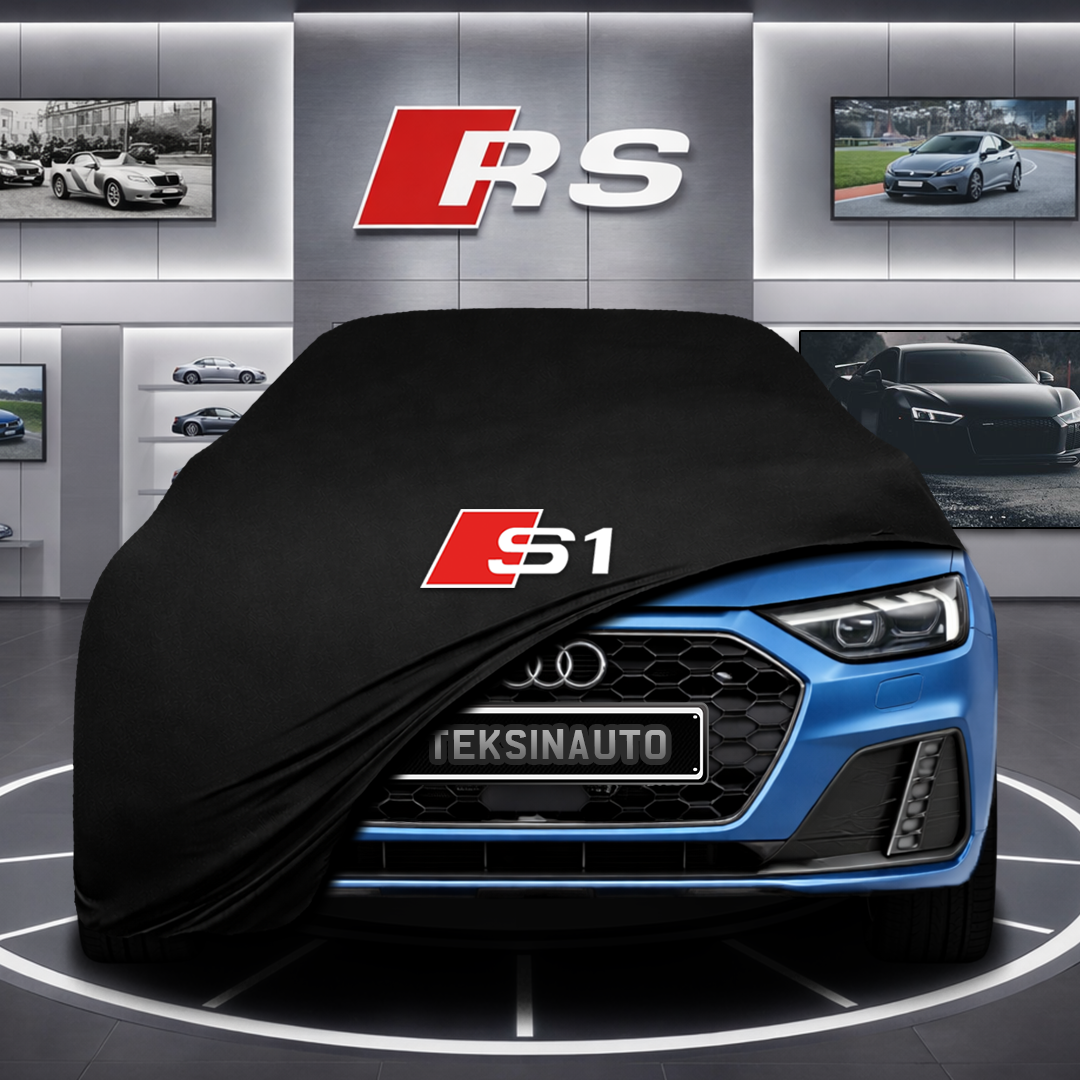 AUDİ A1 GB SPORTBACK 2018- Custom Fit Indoor Car Cover Soft Stretch Black Gray Blue Red Dust Protection Garage Cover Laser Cut + Bag