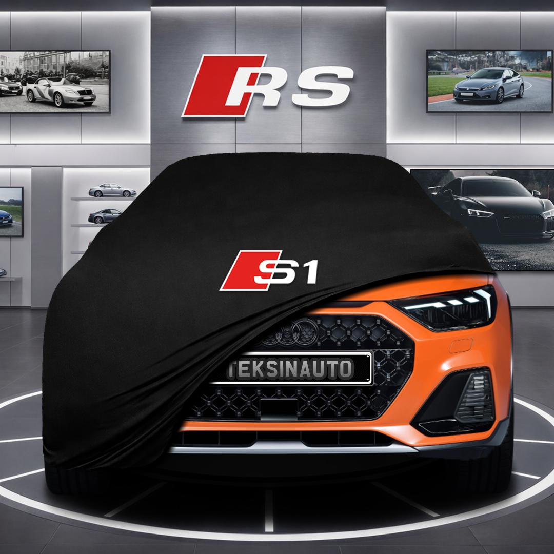 AUDİ A1 GB CİTYCARVER 2018-2022 Custom Fit Indoor Car Cover Soft Stretch Black Gray Blue Red Dust Protection Garage Cover Laser Cut + Bag
