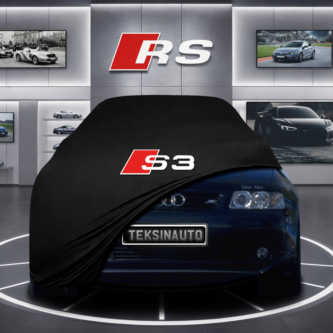 AUDİ A3 8L 1996-2000 Custom Fit Indoor Car Cover Soft Stretch Black Gray Blue Red Dust Protection Garage Cover Laser Cut + Bag
