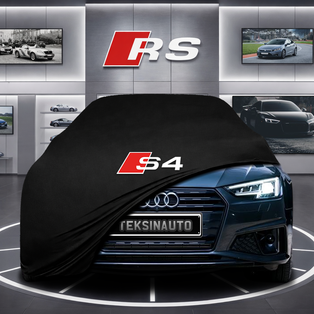 AUDİ A4 ALLROAD B9 8W Custom Fit Indoor Car Cover Soft Stretch Black Gray Blue Red Dust Protection Garage Cover Laser Cut + Bag