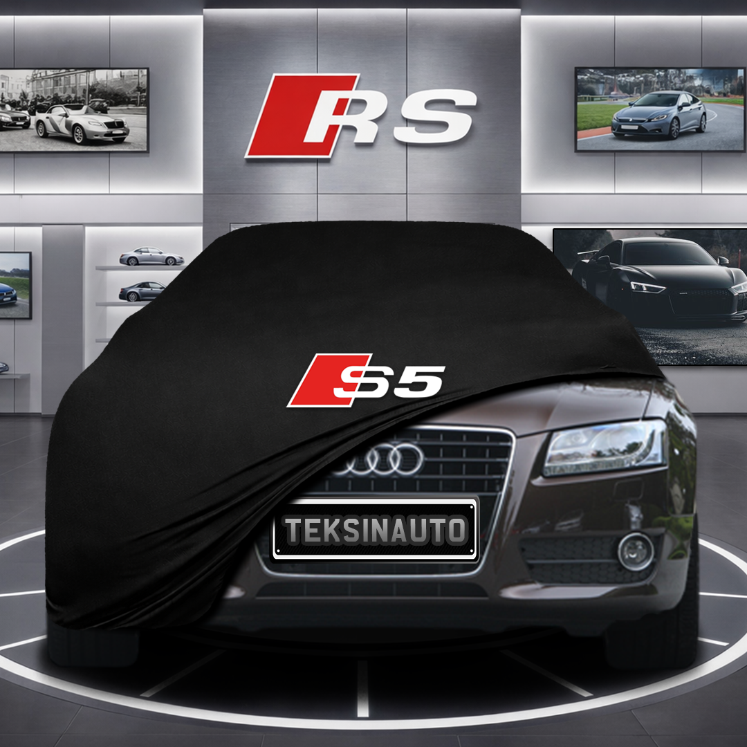 AUDİ A5 8F7 CABRİOLET 2008-2011 Custom Fit Indoor Car Cover Soft Stretch Black Gray Blue Red Dust Protection Garage Cover Laser Cut + Bag