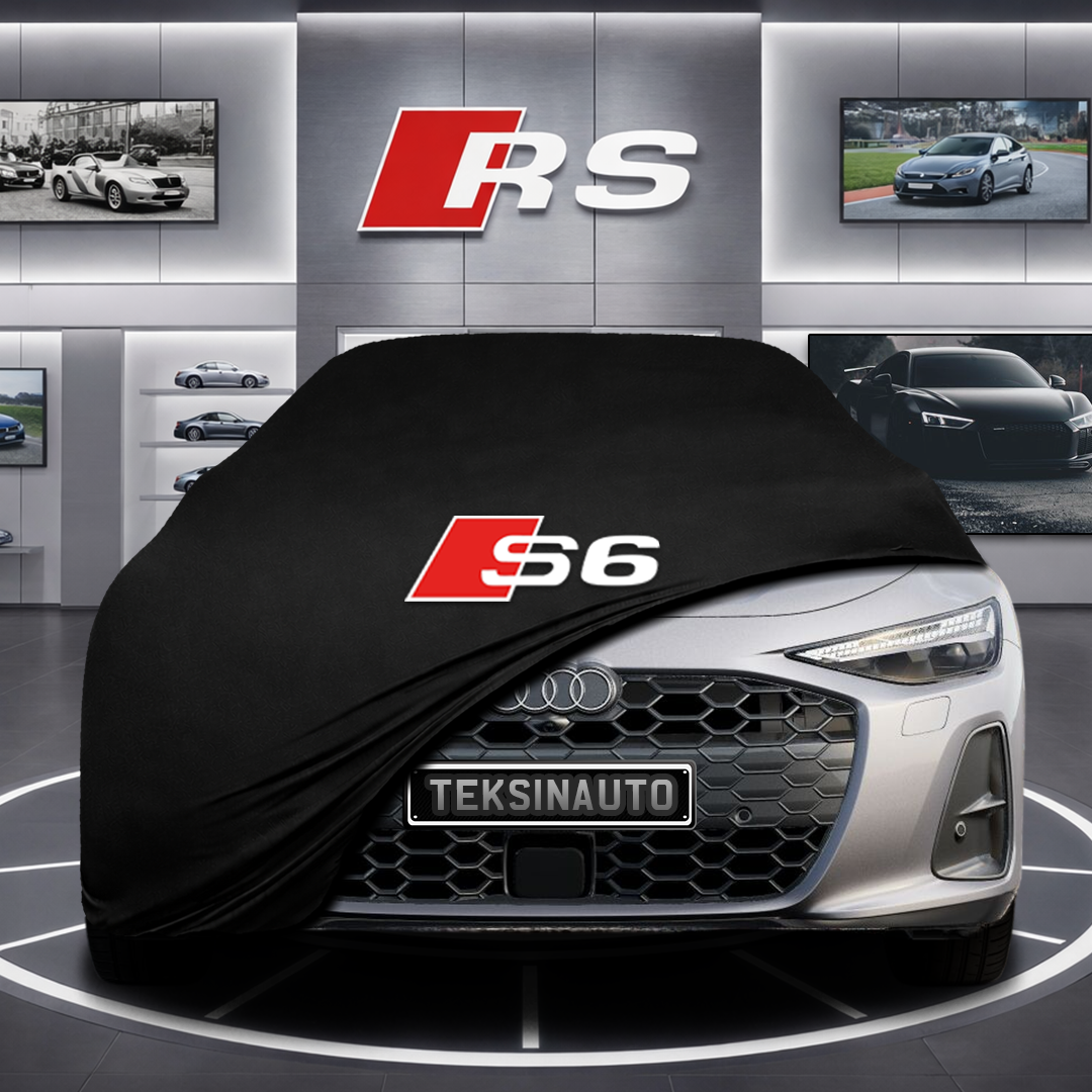 AUDİ A6 AVANT E-TRON GH 2024- Custom Fit Indoor Car Cover Soft Stretch Black Gray Blue Red Dust Protection Garage Cover Laser Cut + Bag