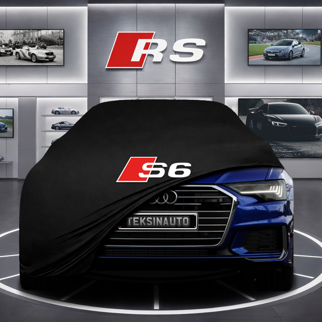 AUDİ A6 C8 Custom Fit Indoor Car Cover Soft Stretch Black Gray Blue Red Dust Protection Garage Cover Laser Cut + Bag