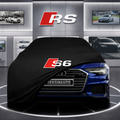 AUDİ A6 C8 Custom Fit Indoor Car Cover Soft Stretch Black Gray Blue Red Dust Protection Garage Cover Laser Cut + Bag