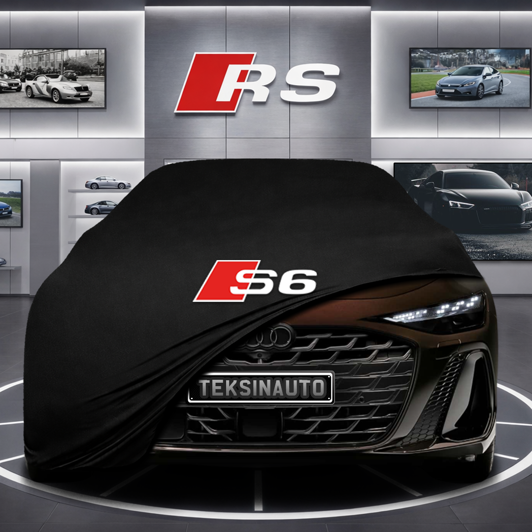 AUDİ A6 C9 Custom Fit Indoor Car Cover Soft Stretch Black Gray Blue Red Dust Protection Garage Cover Laser Cut + Bag