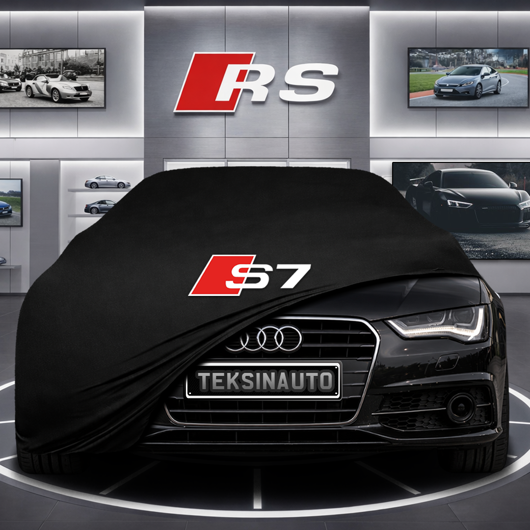 AUDİ A7 C7 Custom Fit Indoor Car Cover Soft Stretch Black Gray Blue Red Dust Protection Garage Cover Laser Cut + Bag