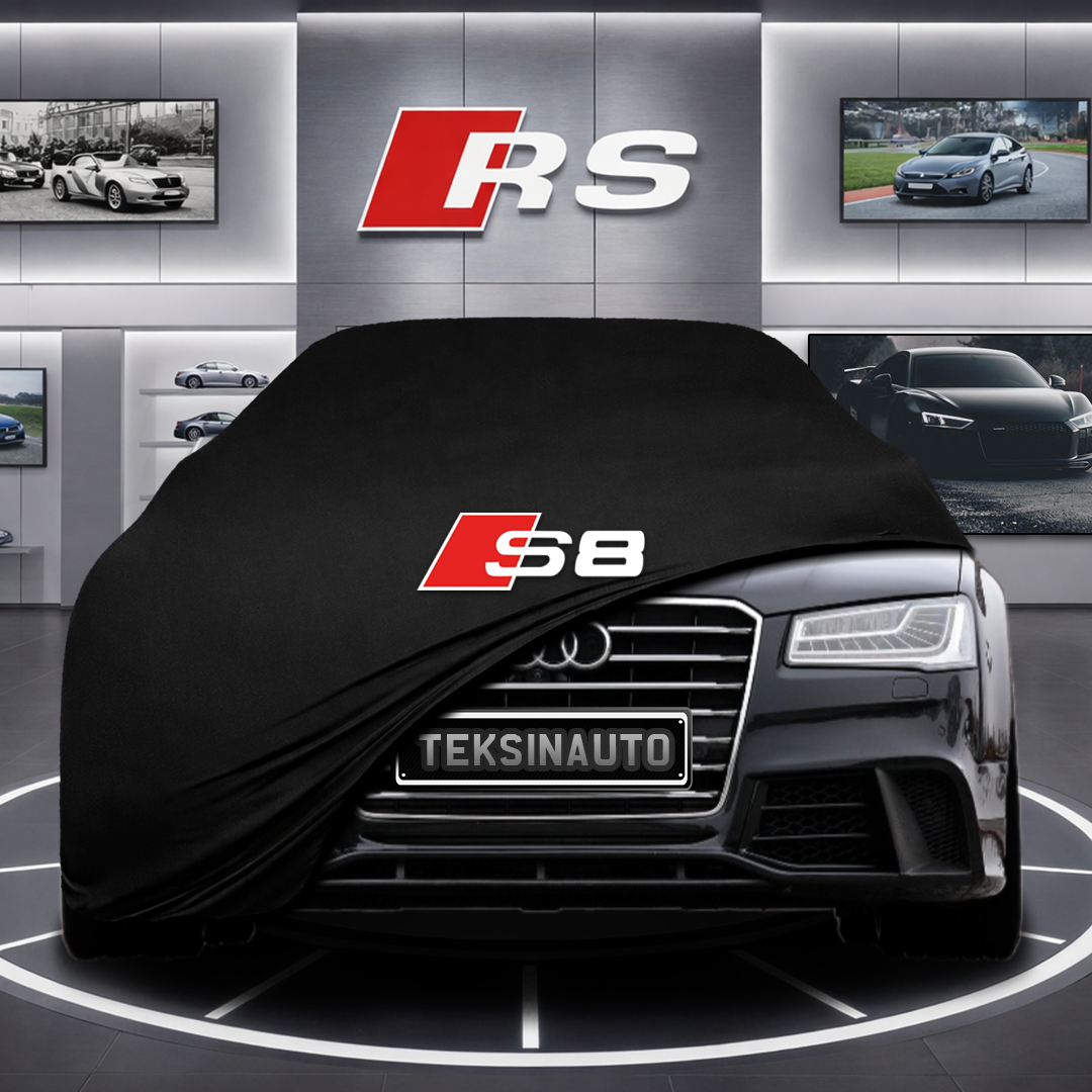 AUDİ A8 D4 Custom Fit Indoor Car Cover Soft Stretch Black Gray Blue Red Dust Protection Garage Cover Laser Cut + Bag
