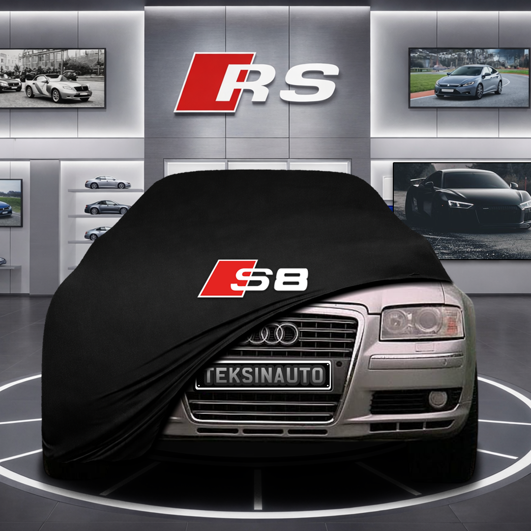 AUDİ A8 D3 Custom Fit Indoor Car Cover Soft Stretch Black Gray Blue Red Dust Protection Garage Cover Laser Cut + Bag