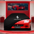 Ferrari 575 SuperAmerica Custom Fit Indoor Car Cover Soft Stretch Black Gray Blue Red Dust Protection Garage Cover Laser Cut + Bag