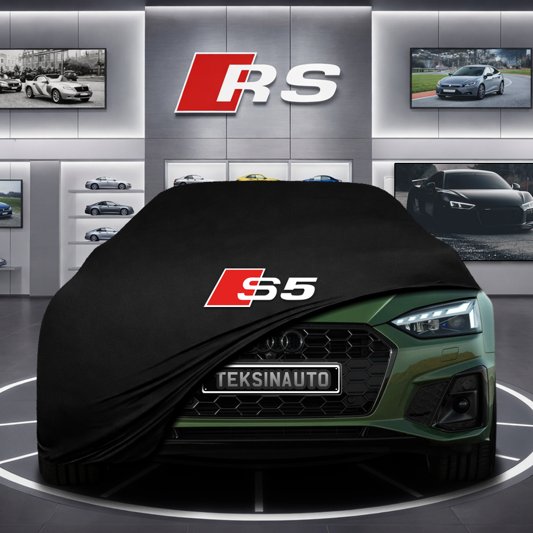 AUDİ A5 F5 Custom Fit Indoor Car Cover Soft Stretch Black Gray Blue Red Dust Protection Garage Cover Laser Cut + Bag