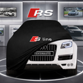 AUDİ Q7 4L Custom Fit Indoor Car Cover Soft Stretch Black Gray Blue Red Dust Protection Garage Cover Laser Cut + Bag