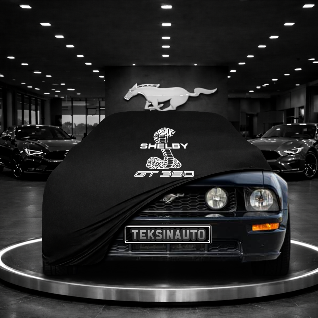 MUSTANG 5 2005-2014 Custom Fit Indoor Car Cover Soft Stretch Black Gray Blue Red Dust Protection Garage Cover Laser Cut + Bag