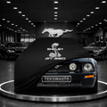 MUSTANG 5 2005-2014 Custom Fit Indoor Car Cover Soft Stretch Black Gray Blue Red Dust Protection Garage Cover Laser Cut + Bag