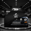 MUSTANG 5 2005-2014 Custom Fit Indoor Car Cover Soft Stretch Black Gray Blue Red Dust Protection Garage Cover Laser Cut + Bag