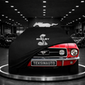 MUSTANG 1 MY 71 1964-1973    Custom Fit Indoor Car Cover Soft Stretch Black Gray Blue Red Dust Protection Garage Cover Laser Cut + Bag