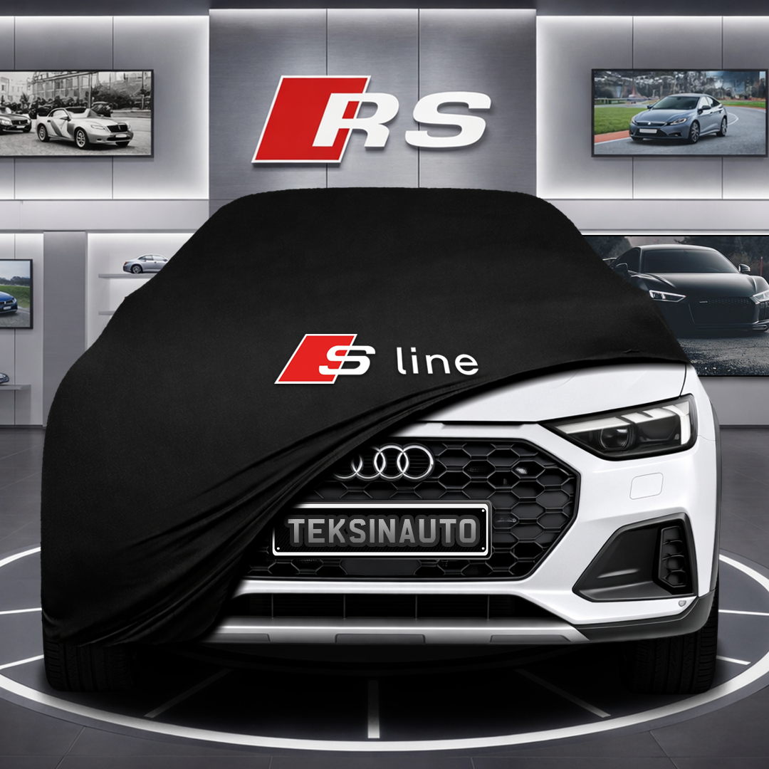 AUDİ A1 ALLSTREET 2022- Custom Fit Indoor Car Cover Soft Stretch Black Gray Blue Red Dust Protection Garage Cover Laser Cut + Bag