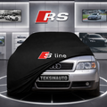 AUDİ A6 C5 Custom Fit Indoor Car Cover Soft Stretch Black Gray Blue Red Dust Protection Garage Cover Laser Cut + Bag