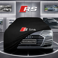 AUDİ A8 D5 Custom Fit Indoor Car Cover Soft Stretch Black Gray Blue Red Dust Protection Garage Cover Laser Cut + Bag