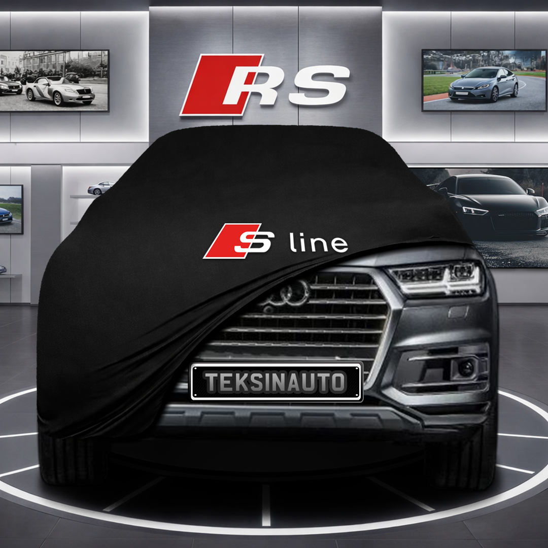 AUDİ Q7 4M 2015-2019 Custom Fit Indoor Car Cover Soft Stretch Black Gray Blue Red Dust Protection Garage Cover Laser Cut + Bag