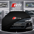 AUDİ E-TRON GT 2025- Custom Fit Indoor Car Cover Soft Stretch Black Gray Blue Red Dust Protection Garage Cover Laser Cut + Bag