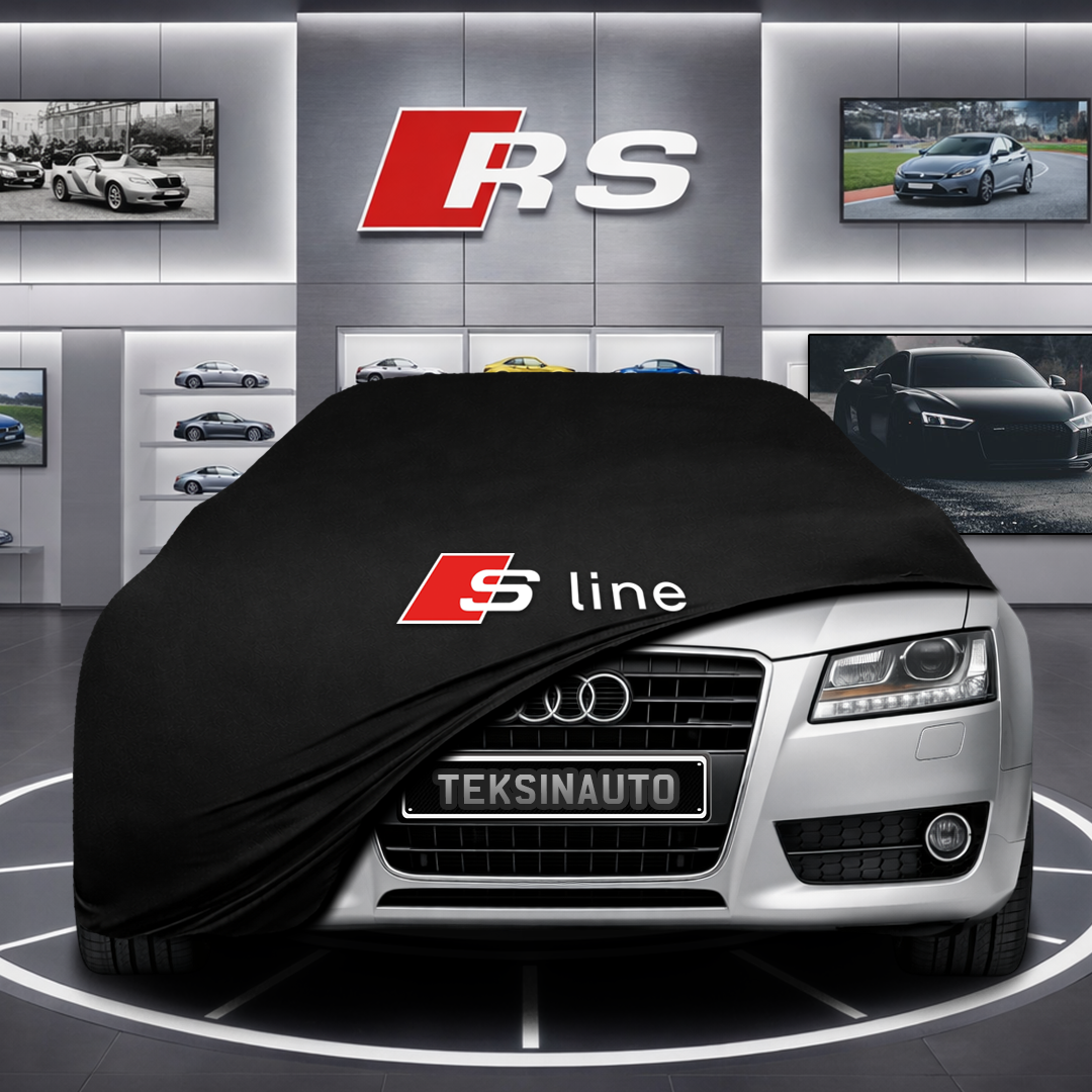 AUDİ A5 8TA SPORTBACK 2009-2011 Custom Fit Indoor Car Cover Soft Stretch Black Gray Blue Red Dust Protection Garage Cover Laser Cut + Bag