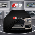 AUDİ Q3 8U Custom Fit Indoor Car Cover Soft Stretch Black Gray Blue Red Dust Protection Garage Cover Laser Cut + Bag
