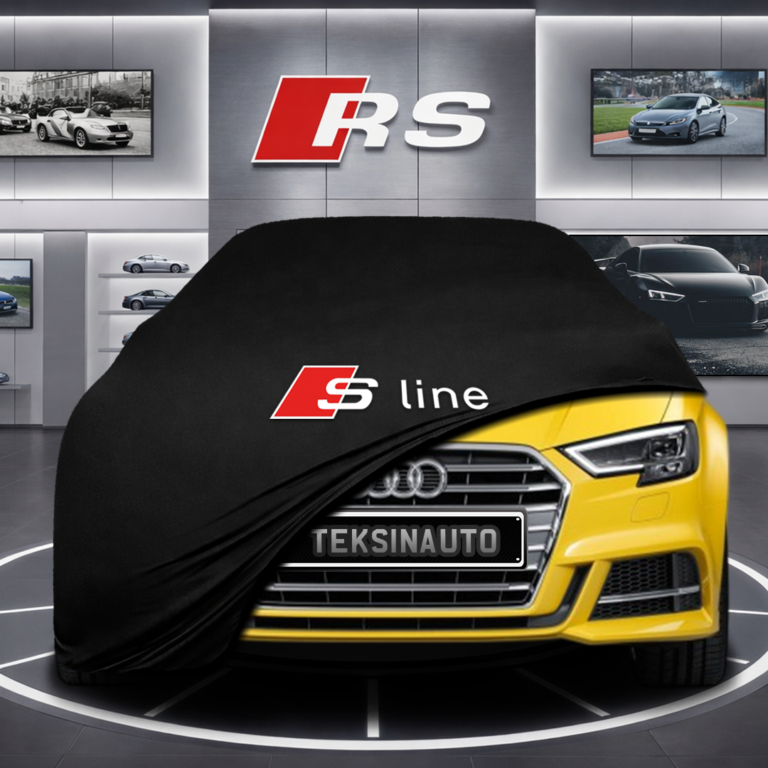 AUDİ A3 8V Custom Fit Indoor Car Cover Soft Stretch Black Gray Blue Red Dust Protection Garage Cover Laser Cut + Bag