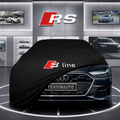 AUDİ A7 C8 Custom Fit Indoor Car Cover Soft Stretch Black Gray Blue Red Dust Protection Garage Cover Laser Cut + Bag