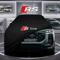 AUDİ Q3 FJ Custom Fit Indoor Car Cover Soft Stretch Black Gray Blue Red Dust Protection Garage Cover Laser Cut + Bag